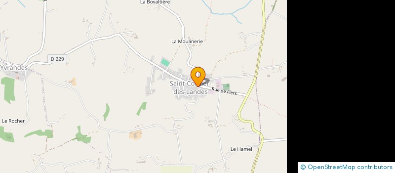 localisation de l'entreprise COCCIMARKET EPICERIE ELYDEN à TINCHEBRAY-BOCAGE