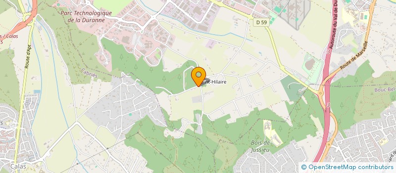 localisation de l'entreprise COCCIMARMOTTE à AIX-EN-PROVENCE