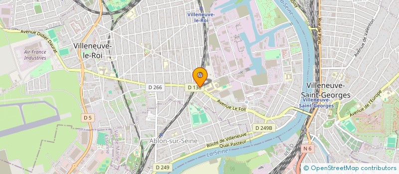localisation de l'entreprise COCCIN ELLES à VILLENEUVE-LE-ROI
