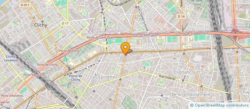 localisation de l'entreprise COCCINELLE  PARIS