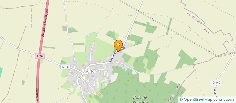 localisation de l'entreprise COCCINELLE  BOURLON