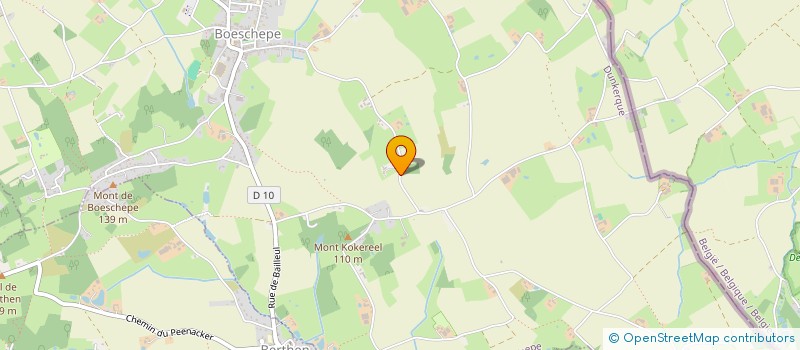 localisation de l'entreprise COCCINELLE  BOESCHEPE