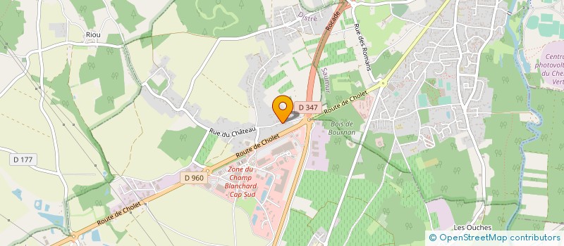 localisation de l'entreprise COCCINELLE AUTOMOBILES à DISTRE