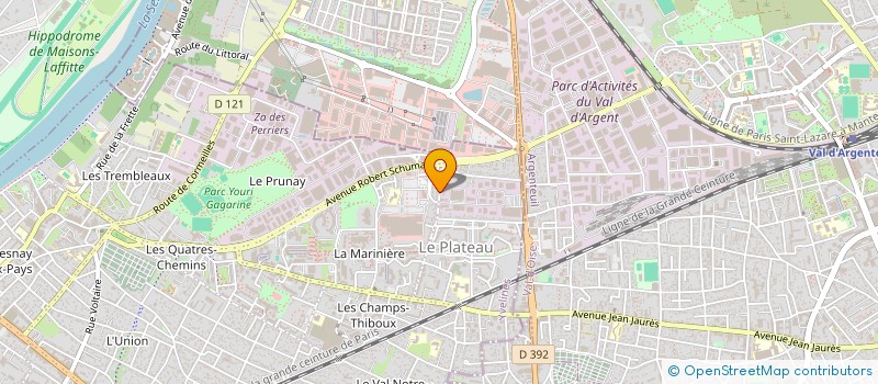 localisation de l'entreprise COCCINELLE ET COMPAGNIE  SARTROUVILLE