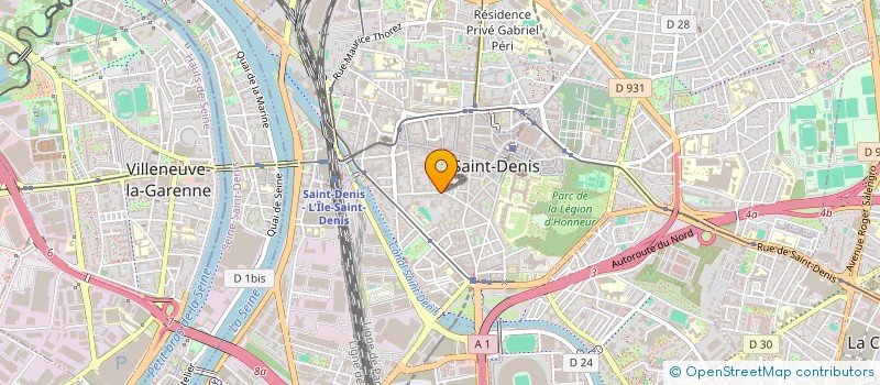 localisation de l'entreprise COCCINELLE ET COQUELICOT à SAINT-DENIS