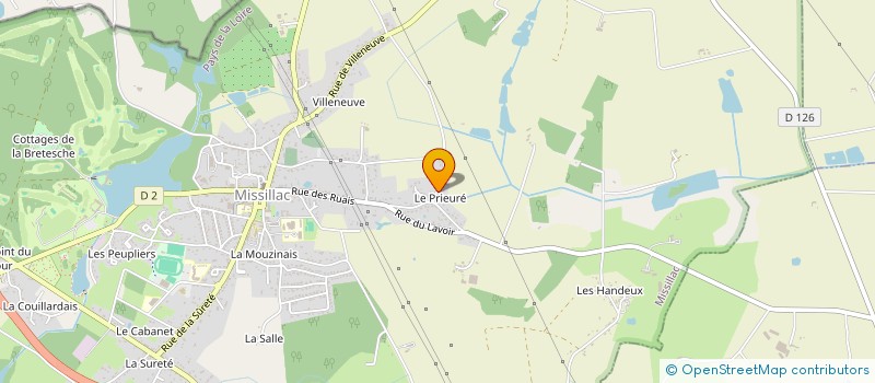 localisation de l'entreprise COCCINELLES à MISSILLAC