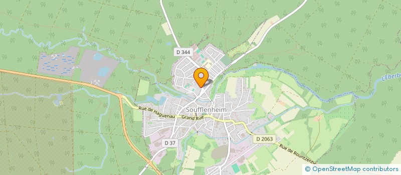 localisation de l'entreprise COCCINELLES  SOUFFLENHEIM