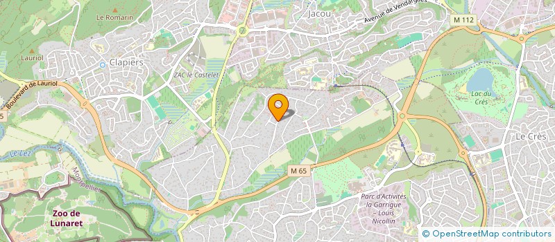localisation de l'entreprise COCCINELLES INVEST SARL  CASTELNAU-LE-LEZ