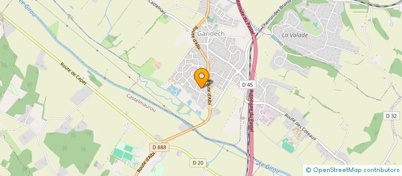 localisation de l'entreprise COCELLI  GARIDECH