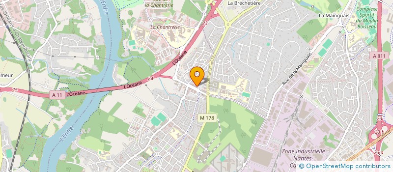 localisation de l'entreprise COCERTO DEVELOPPEMENT à NANTES
