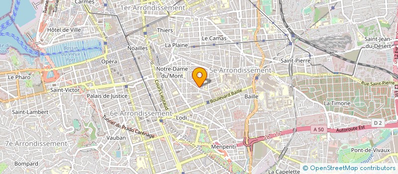 localisation de l'entreprise COCH'AUTOS à MARSEILLE