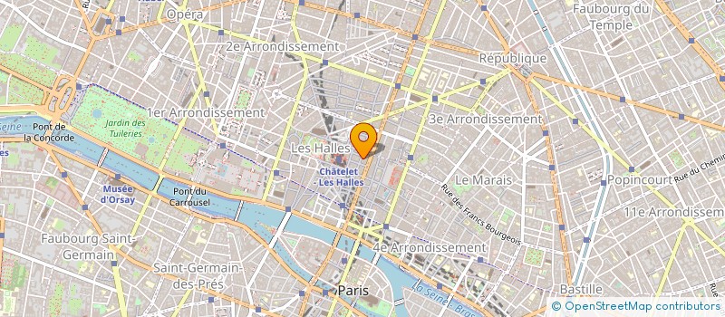 localisation de l'entreprise COCH-INVEST à PARIS