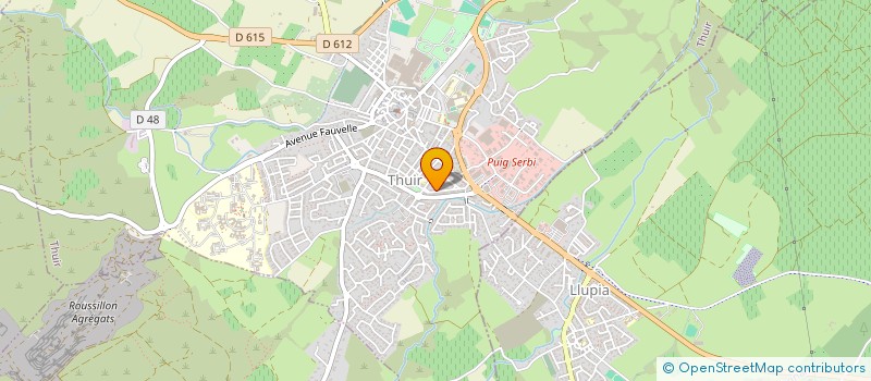 localisation de l'entreprise COCH SERRURERIE à THUIR