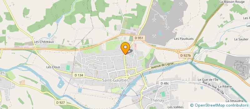 localisation de l'entreprise COCHABERRY à SAINT-GAULTIER