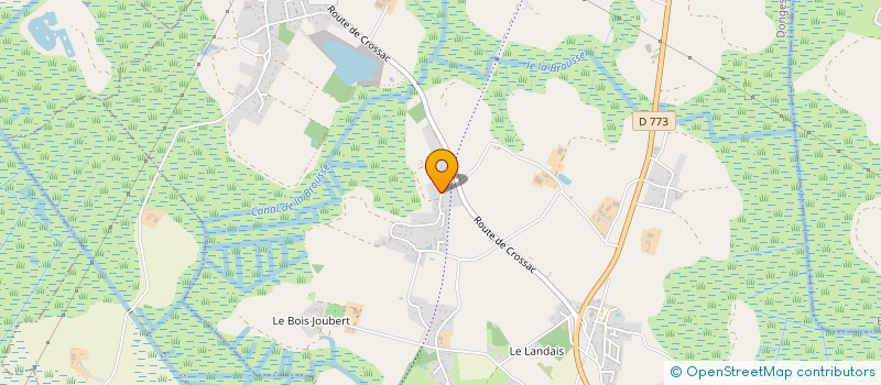 localisation de l'entreprise COCHARD  DONGES