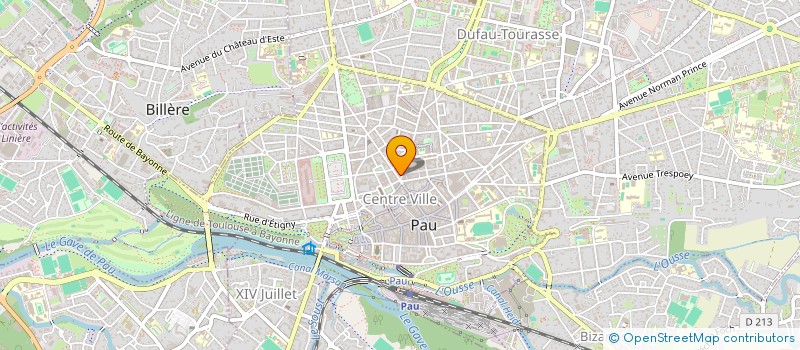 localisation de l'entreprise COCHARD ARNAS INDIVISION à PAU