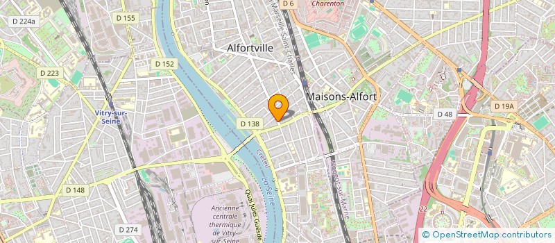 localisation de l'entreprise COCHELEC à ALFORTVILLE