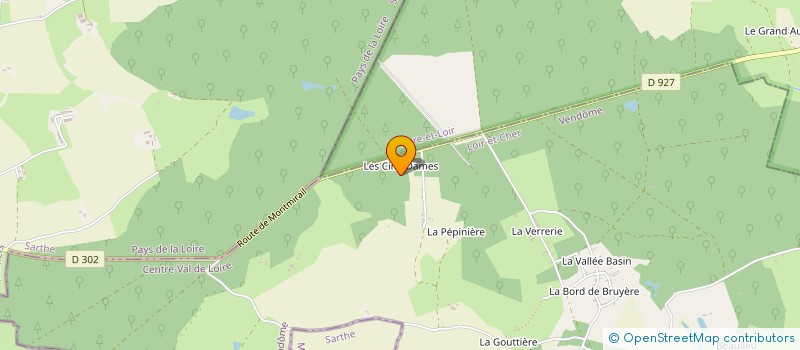 localisation de l'entreprise COCHELIN à LE PLESSIS DORIN