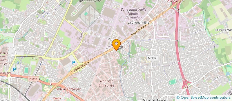 localisation de l'entreprise COCHELIN/JOUIS  NANTES