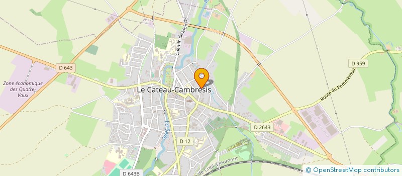 localisation de l'entreprise COCHET COUVERTURE à CATILLON-SUR-SAMBRE