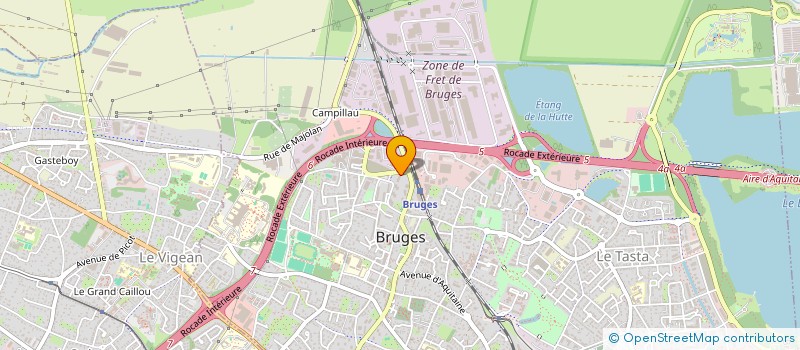 localisation de l'entreprise COCHETEUXC  BRUGES