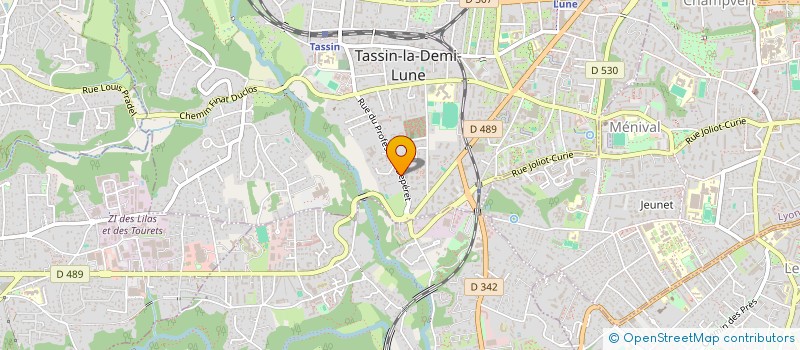 localisation de l'entreprise COCHETTE  TASSIN-LA-DEMI-LUNE