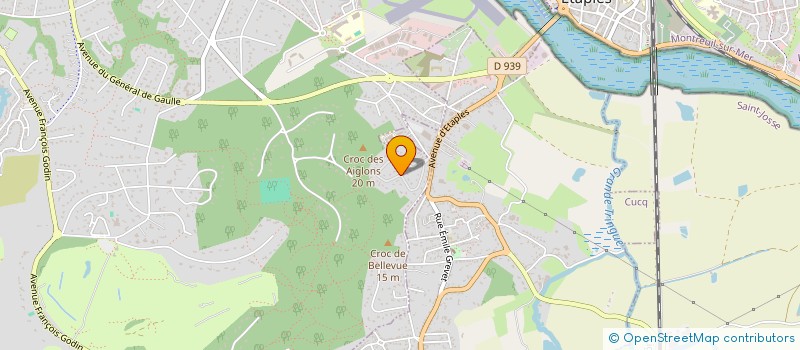 localisation de l'entreprise COCHEZ INVESTISSEMENT  MERLIMONT