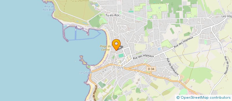 localisation de l'entreprise COCHILA  ERQUY