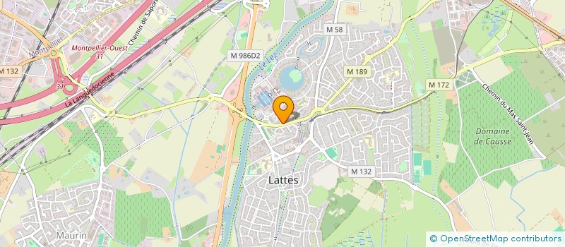 localisation de l'entreprise COCHIN à LATTES