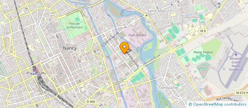 localisation de l'entreprise COCHINAIRE REVETEMENT BATI-MARBRE à NANCY