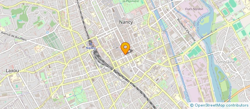 localisation de l'entreprise COCHINARD SA à NANCY