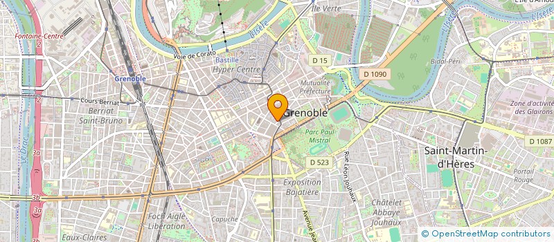 localisation de l'entreprise COCHISE à GRENOBLE