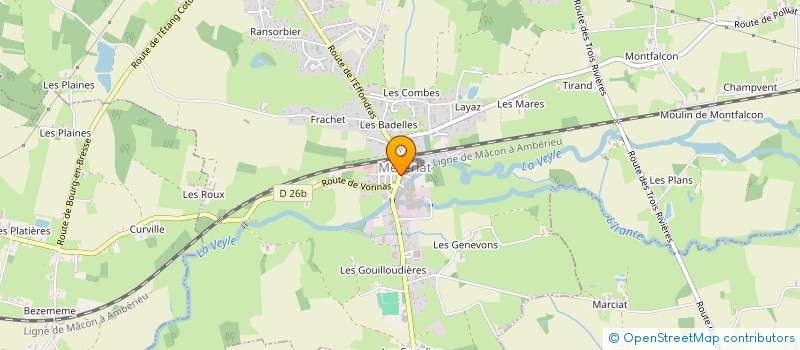 localisation de l'entreprise COCHISE DE CELIUS  MEZERIAT