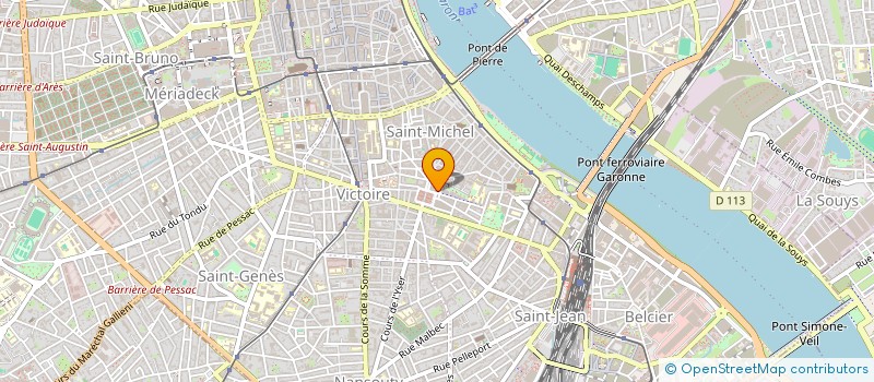 localisation de l'entreprise COCHON ET CHIPIRON  BORDEAUX