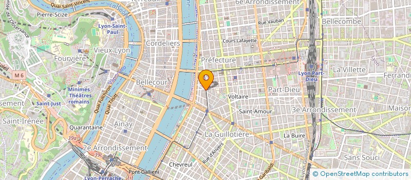 localisation de l'entreprise COCHON IODE PREF  LYON