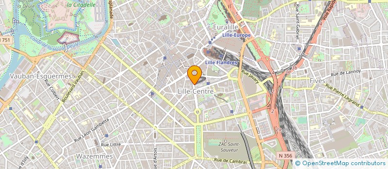 localisation de l'entreprise COCHONNAILLE à LILLE