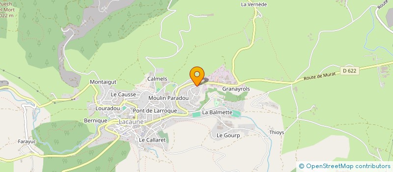 localisation de l'entreprise COCHONNAILLE TRUCK  LACAUNE