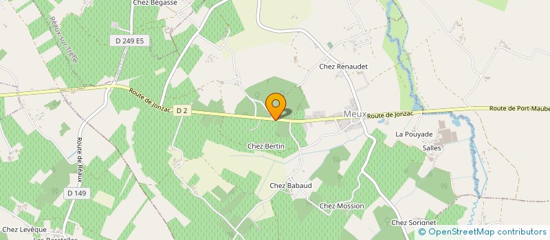 localisation de l'entreprise COCHONNEAU SYLVERE  MEUX