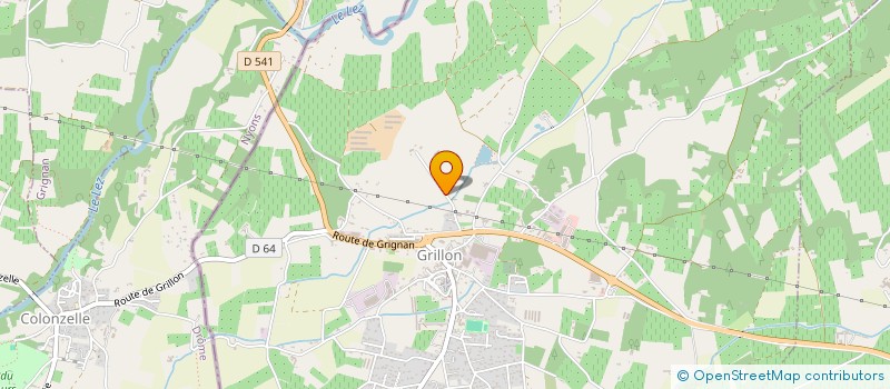 localisation de l'entreprise COCHONS SAINT MARTIN  GRILLON