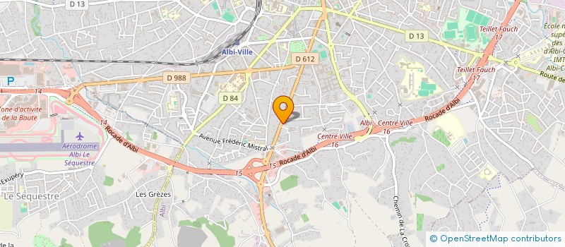 localisation de l'entreprise COCINABUL à ALBI