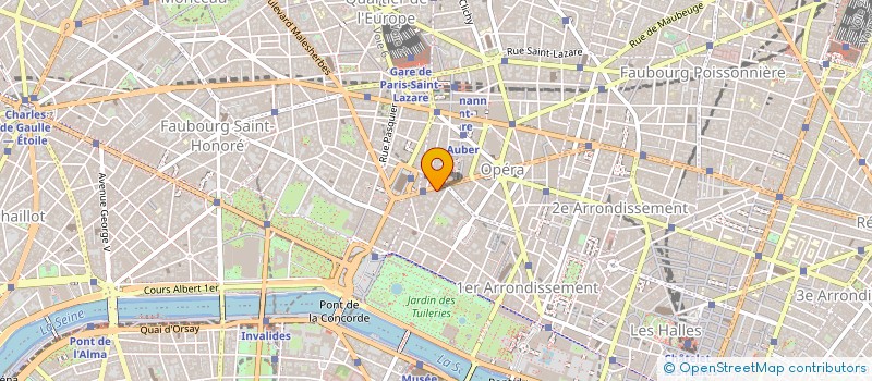 localisation de l'entreprise COCIPAR 2  PARIS