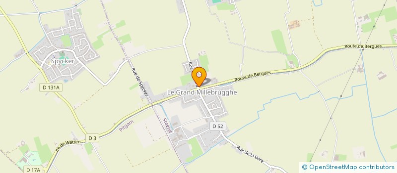 localisation de l'entreprise COCKENPOT  ARMBOUTS-CAPPEL