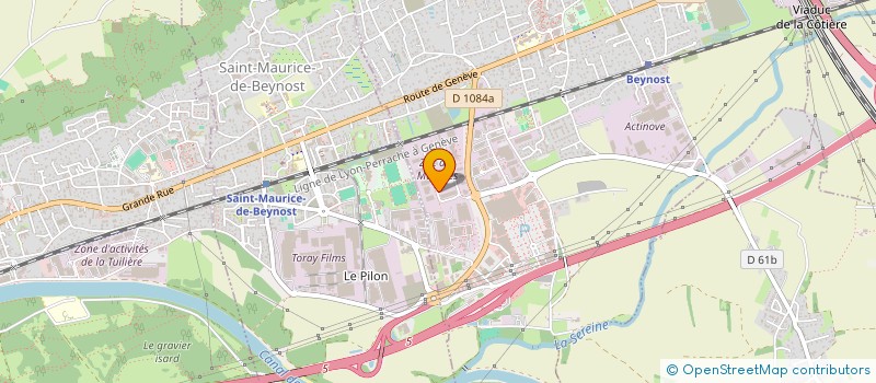 localisation de l'entreprise COCKO DEV  BEYNOST