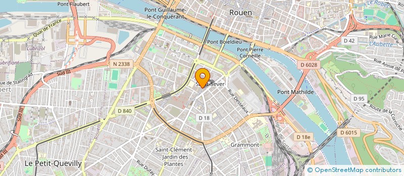 localisation de l'entreprise COCKPIT 5 FIVE à ROUEN