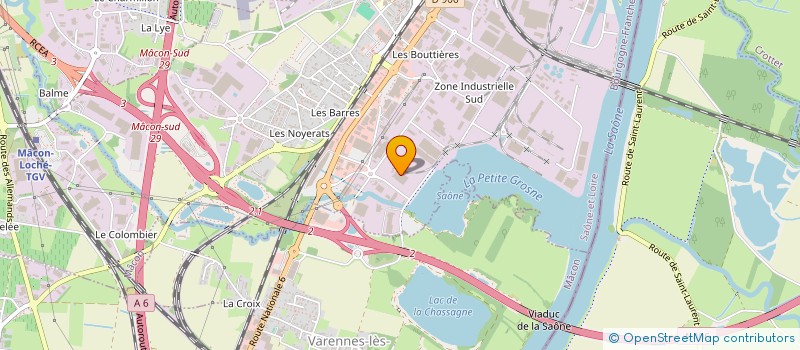 localisation de l'entreprise COCKTAIL à MACON