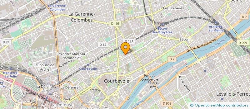 localisation de l'entreprise COCKTAIL-COCKTAIL à RUEIL-MALMAISON
