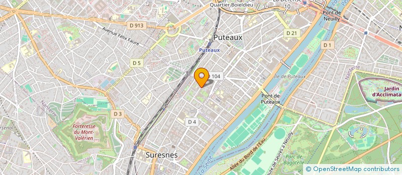 localisation de l'entreprise COCKTAIL D'IMPRESSIONS à SURESNES