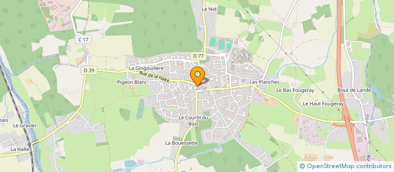 localisation de l'entreprise COCKTAIL DE BEAUTE  LAILLE