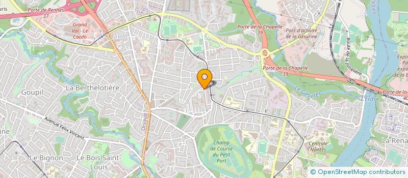 localisation de l'entreprise COCKTAIL DE L' AUTOMOBILE à NANTES
