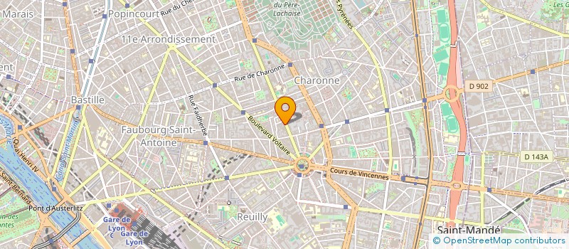 localisation de l'entreprise COCKTAIL ET GOURMANDISE à PARIS